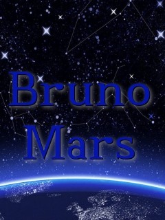 Bruno Mars Text Wallpaper