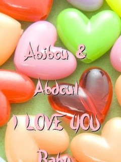 Abibou & Abdoul 
I LOVE YOU Baby Text Wallpaper