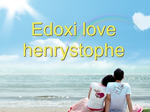 Edoxi love henrystophe Text Wallpaper
