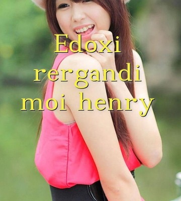Edoxi rergandi moi henry Text Wallpaper