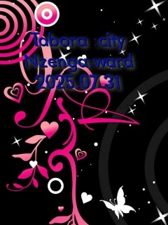 Tabora :city
Nzenga:ward
2025.07.31 Text Wallpaper