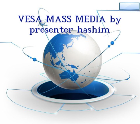 VESA MASS MEDIA by presenter hashim Text Wallpaper