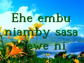 Ehe embu niamby sasa wewe ni mtanzania au. By chagu nb Text Wallpaper