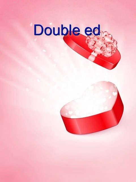 Double ed Text Wallpaper