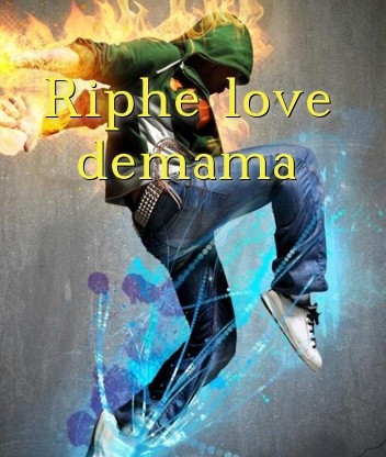 Riphe love demama Text Wallpaper