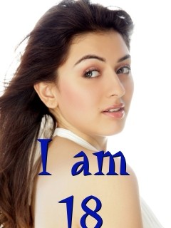 I am 18 years old. How about you? Text Wallpaper