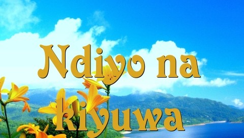 Ndiyo na kiyuwa vizuri D'aprés henry   Text Wallpaper