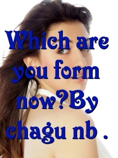 Which are you form now?By chagu nb . Text Wallpaper