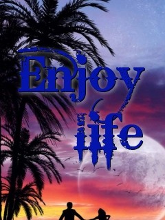 Enjoy life Text Wallpaper