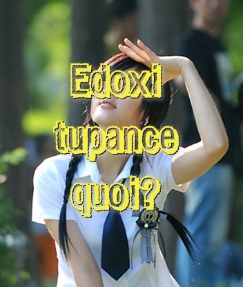 Edoxi tupance quoi? Text Wallpaper