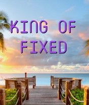 KING OF FIXED Text Wallpaper